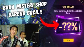 BUKA MISTERI SHOP FF BERSAMA BOCIL AUTO HOKI!