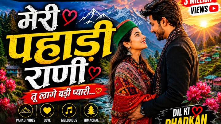 मेरी पहाड़ी राणी ❤️ | New Himachali Pahadi Song 2026 | Romantic Pahadi Song