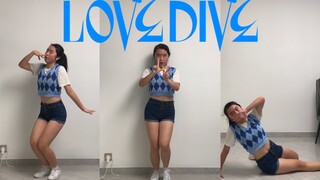 【IVE-LOVE DIVE】高一生高还原全曲翻跳芙新歌