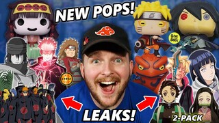 Anime Pop Leaks! | Naruto on Gamakichi Funko Pop | Jujutsu Kaisen | Demon Slayer | MHA & OG Naruto!