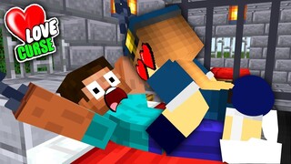 Monster School : PRISON ESCAPE Poor HEROBRINE LOVE CURSE APOCALYPSE Challenge - Minecraft Animation