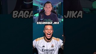 jika mbappe ke real madrid. 🐢 #shorts #fifa23