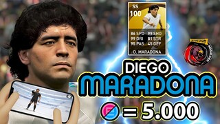 GW PERTAMA KALI BELI MARADONA DENGAN eFOOTBALL POINT! UPGRADE RATING 100 BIKIN LAWAN MAMPUS! NGAKAK!
