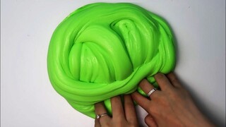 How To Make Giant Soft Fluffy Slime | DIY Jumbo Stretchy Lemon  ASMR Slime!