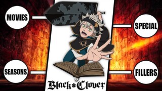 How To Watch Black Clover In Order
