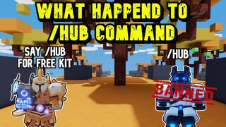 What Happend To /Hub Command - Roblox Bedwars