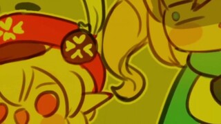 Genshin Impact comics - helpful little Klee ~ Drawing punrii