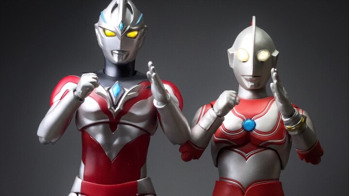 You have his shadow! SHF Ultraman Unboxing and Trial