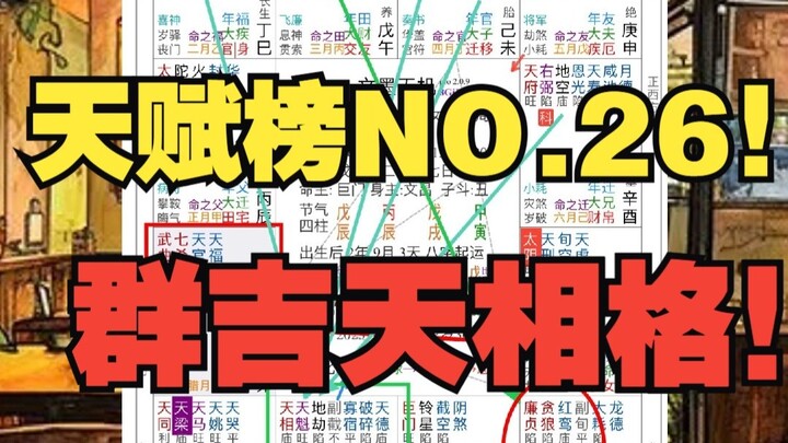 《地球ol》出生便千万！官禄铃贪双禄圣体，斗数天赋榜NO19！来测测你的就业方向。