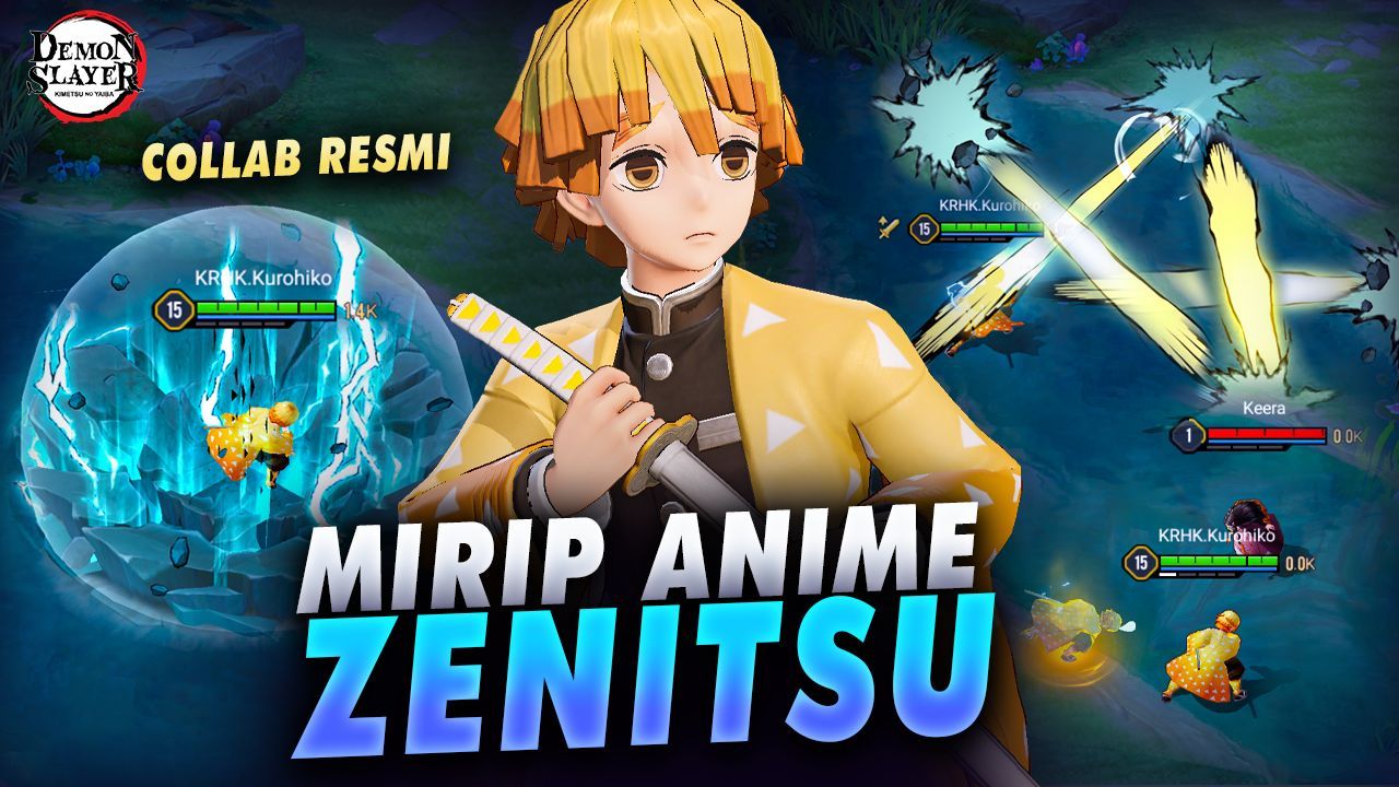 Zenitsu (Aov Skin) vs Zenitsu (Onmyoji Arena) 