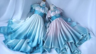 【无授权搬运】BJD娃衣「束住海浪的花束裙」 by Atelier Koemi