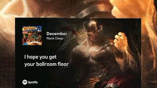 Lee sin God fist X December