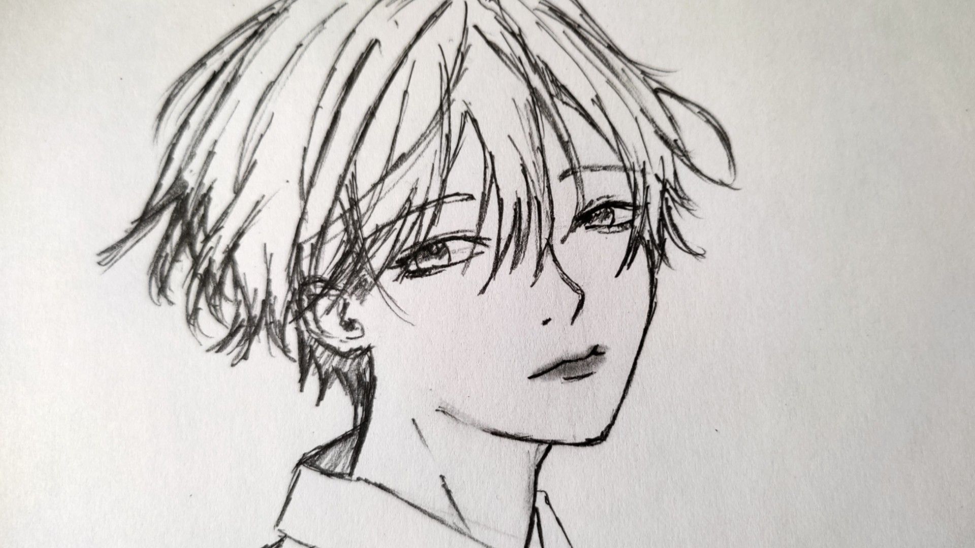 Anime Face Sketch  rkrita