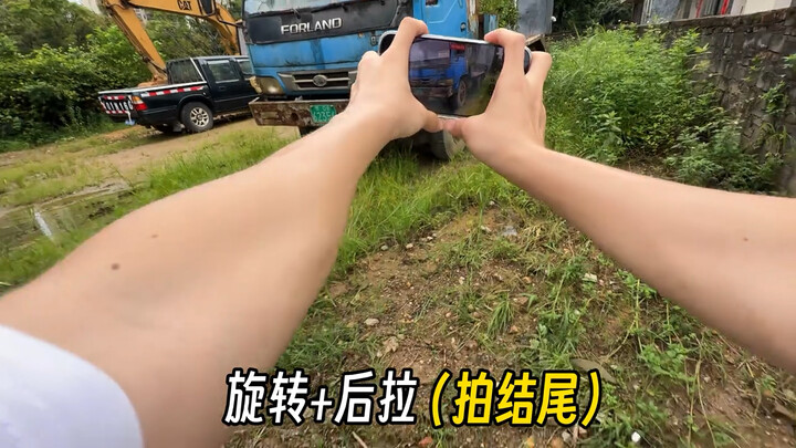 Chụp xe tải trông thật sang chảnh