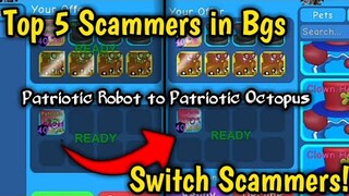Top 5 SCAMMERS in Bubblegum Simulator! (Roblox)