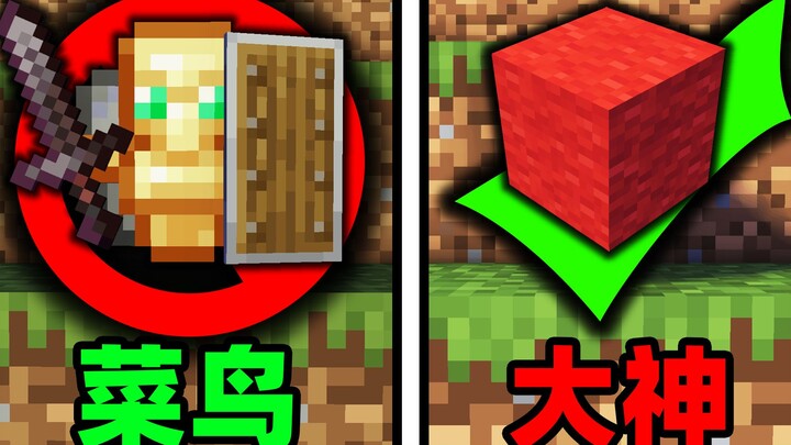 Develop the blocks to the extreme and subvert your understanding of MC!