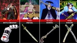 One Piece Character Weapons