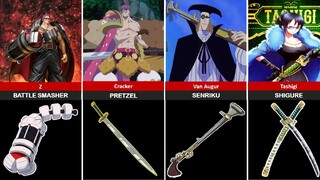 One Piece Character Weapons