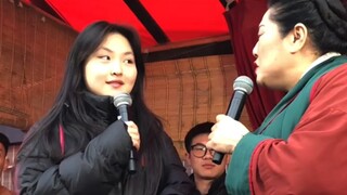 A 20-year-old beauty asked the six male guests on stage how much money they had in their savings.