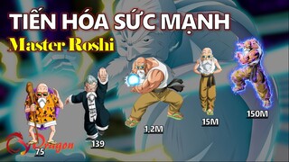 Quá trình tiến hóa sức mạnh của Master Roshi