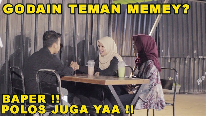 GODAIN DAN GOMBALIN CALON PRAMUGARI Cewek Manis temannya MEMEY sampe baper !! GOMBAL INDONESIA 2019
