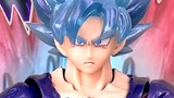 [Kotak Mainan Taoguang] Bandai Dragon Ball SHF Super Blue Kaioken Son Goku berbagi, wujud super tamp