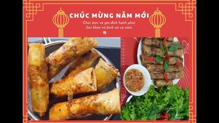 ram cuốn giòn tan - cách làm truyền thống món ăn ngày têt