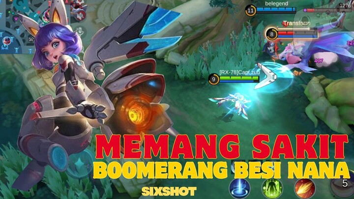 RASAKAN BUMERANG ROBOTNYA NANA - MLBB