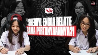 SHERRYL NGGAK RELATE SAMA PERTANYAANYA?! - #GeekTryOut