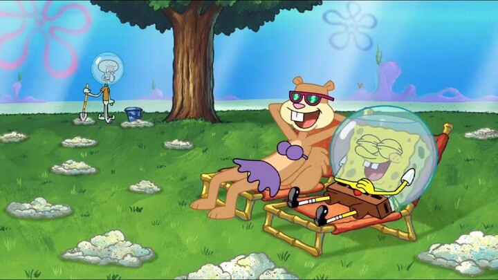 Spongebob Bahasa Indonesia : Squid Defense