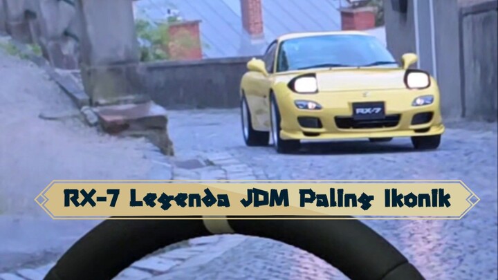 Mazda RX-7 legenda JDM paling ikonik !!