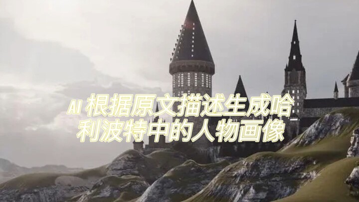 ai根据原文描述自动生成哈利波特中的人物画像2