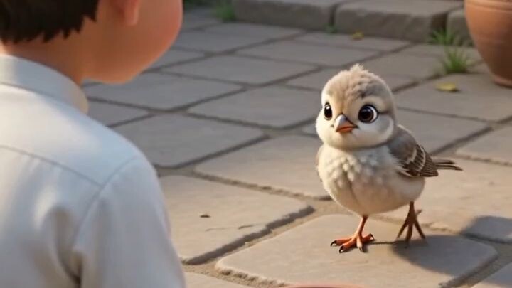 ننھے بچے نے بیمار چڑیا کی جان بچا لی 🐦❤️ | ایک ننھی سی محبت کی کہانی
