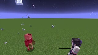 Mod Minecraft Brawl Kimetsu no Yaiba Aoki