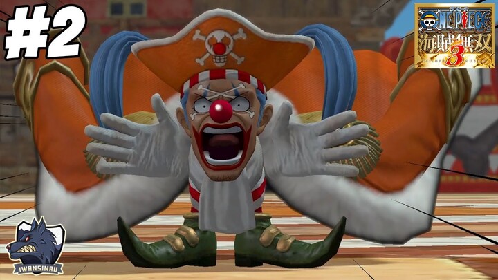 Pertarungan pertama kali Luffy dengan Buggy - One Piece: Pirate Warriors 3 Indonesia #2