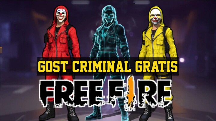 BUNDLE GOST CRIMINAL GRATIS ? 😱 ~ freefire