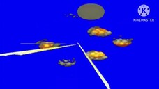 Mega Man X5 Explosion Blue Screen Desblazeheatnix