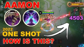 CAN AAMON ONE SHOT ENEMY | AAMON NEW BUILD | MLBB