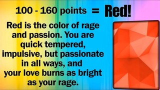 Luscher Color Personality Test