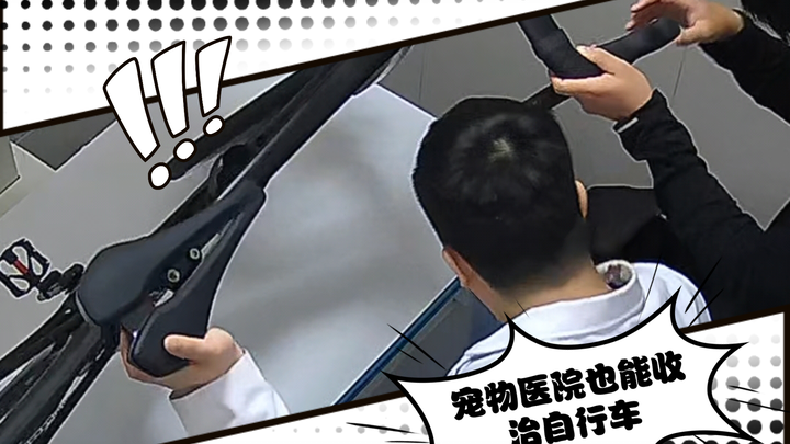 Những chuyện kỳ quặc ở bệnh viện thú cưng: Kiểm tra sức khỏe bằng xe đạp