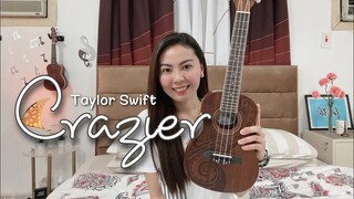 CRAZIER | Taylor Swift | UKULELE COVER