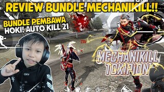 REVIEW BUNDLE PEMBAWA HOKI MECHANIKILL BUNDLE! GILA GUYS 1 SQUAD AUTO RATA!! SOLO VS SQUAD KILL 21!?