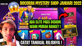 INFO KULGAR❗ MYSTERY SHOP JANUARI 2022 RESMI RILIS, ELITE PASS DISKON😱