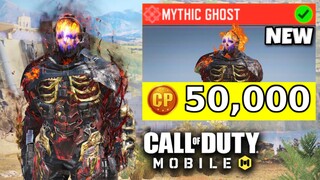 *NEW* MYTHIC GHOST MAXED OUT in COD MOBILE 🤯