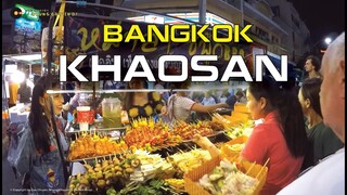 Món ăn đường phố ở phố khaosan Bangkok toàn món ăn ngon | KHAOSAN ROAD BANGKOK