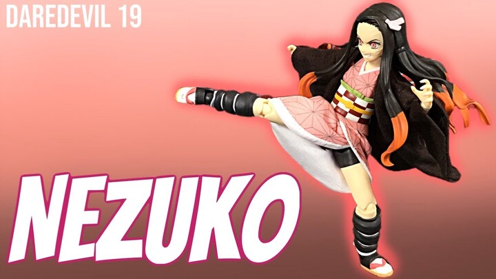 Aniplex Buzzmod Demon Slayer: Kimetsu No Yaiba NEZUKO KAMADO Action Figure Review