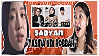 TASMA'UNI ROBBAH - Sabyan Song Cover || Reaction || Filipina React Channel