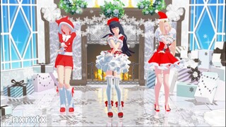 Last Christmas【NARUTO MMD】HINATA*SAKURA*INO