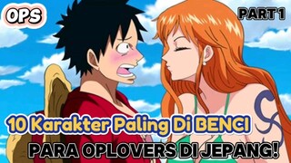 10 KARAKTER ONE PIECE YANG PALING DI BENCI DI JEPANG !