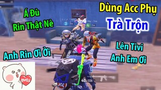 Dùng Acc Phụ Đi Trà Trộn. Người Lạ NÁO LOẠN Vì Nhận Ra Youtuber RinRin | PUBG Mobile